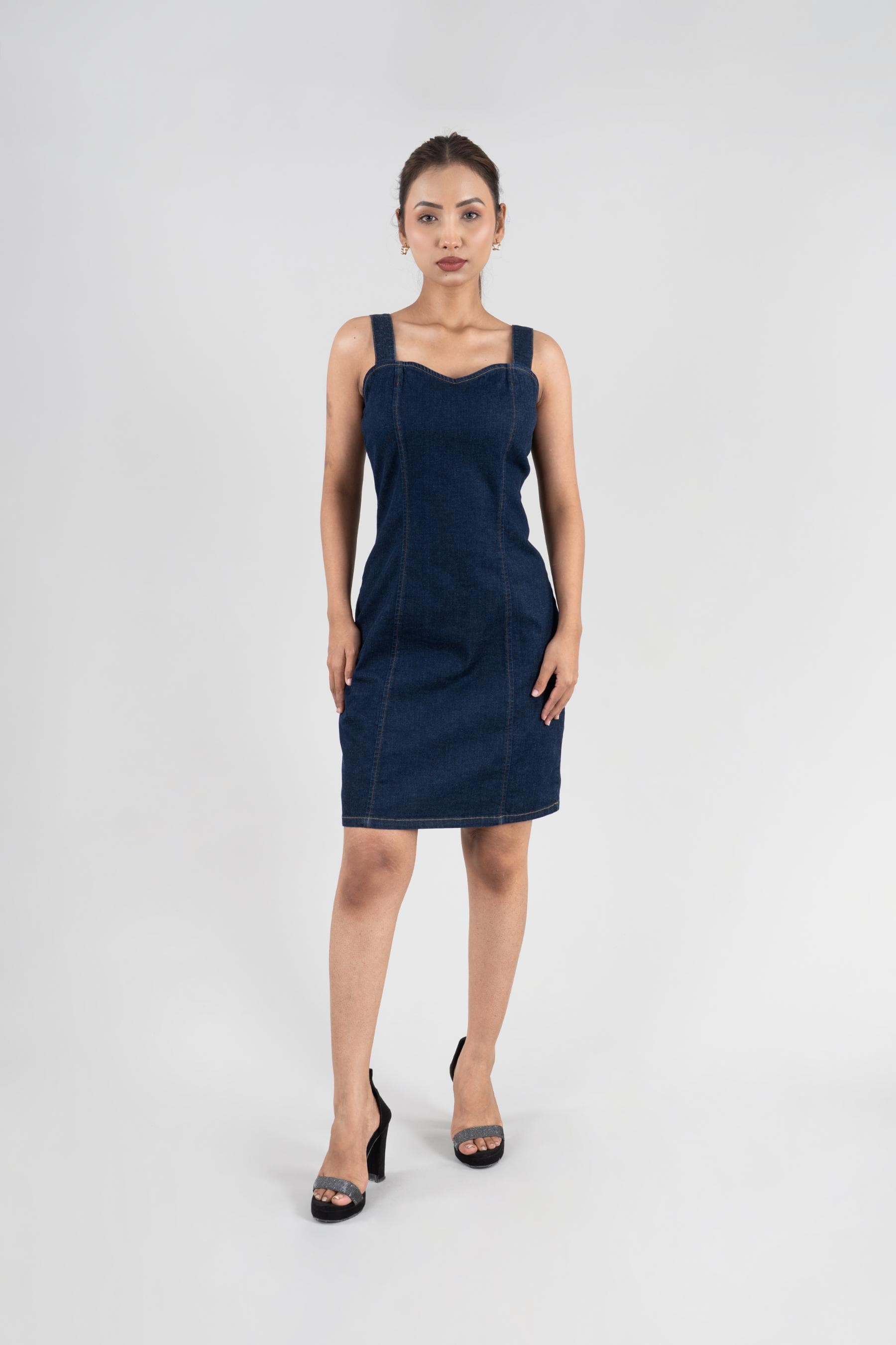 Curve Fit | Women's Denim Dress